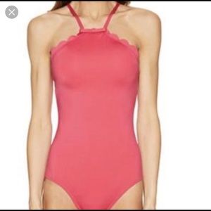 NWT Kate Spade Scalloped swimsuit